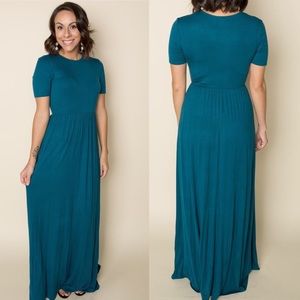 Amelia James Womens Maxi Dress-NWT